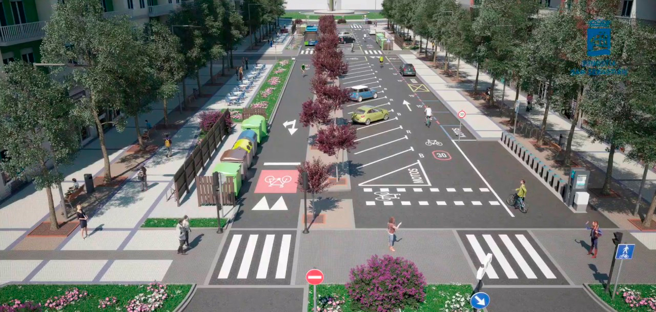 Reurbanización en Amara