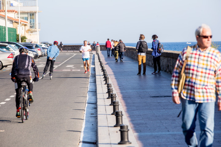 Peatonalización en el Peine del Viento