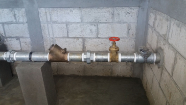 Construcción de sistemas agua potable, en la Aldea El Paraiso. img