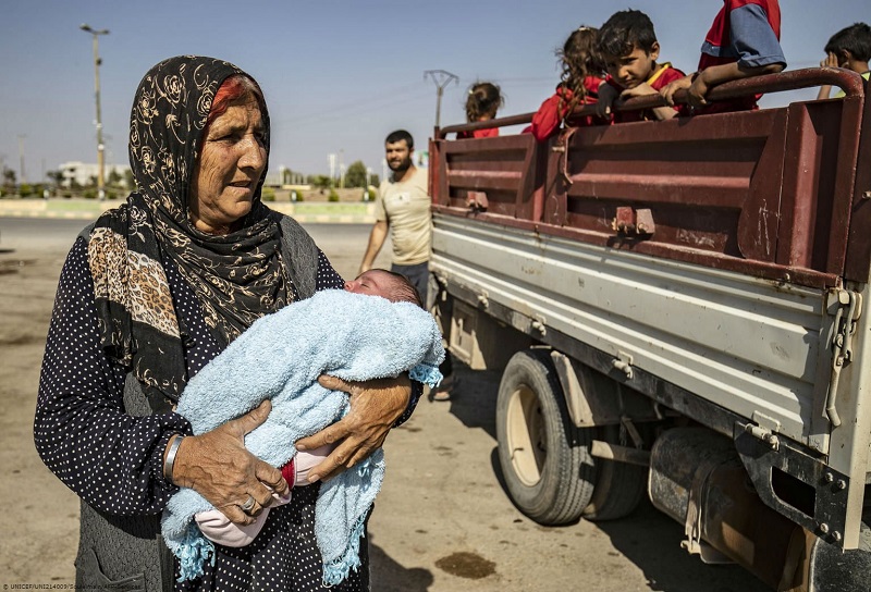 Suministros esenciales de nutriciónen Siria. Unicef img