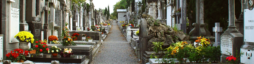 Pasillo tumbas Polloe