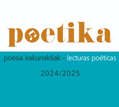 Poetika - Errezitaldia: 'Odola kantari: euskal kulturgintzaren tragepedia'