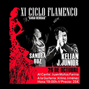 Tablao flamenco 'GARAI BERRIAK' XI. Zikloaren inaugurazioa