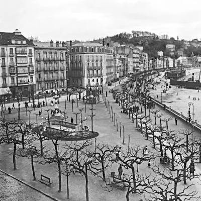 'Donostiako txokoak Galarzaren postaletan'