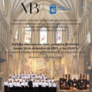 Mariaren Bihotza Abesbatza + Banda Municipal de Txistularis de San Sebastián