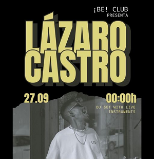 Kontzertua: DJ Lázaro Castro