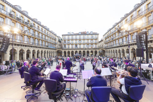 Romería: Banda Municipal de Txistularis de San Sebastián