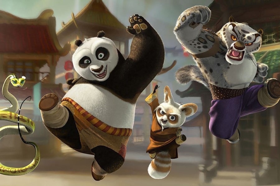 Haur zinema: 'Kung Fu Panda'