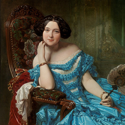 Federico de Madrazo y Kuntz: 'Amalia de Llano y Dotres, Vilchesko kondesa'