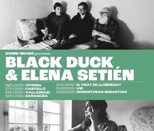 Concierto: Black Duck (con miembros de Tortoise) + Elena Setién (Thrill Jockey)