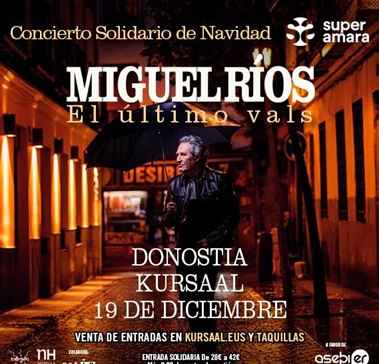 Concierto solidario: Miguel Ríos 'El último vals'