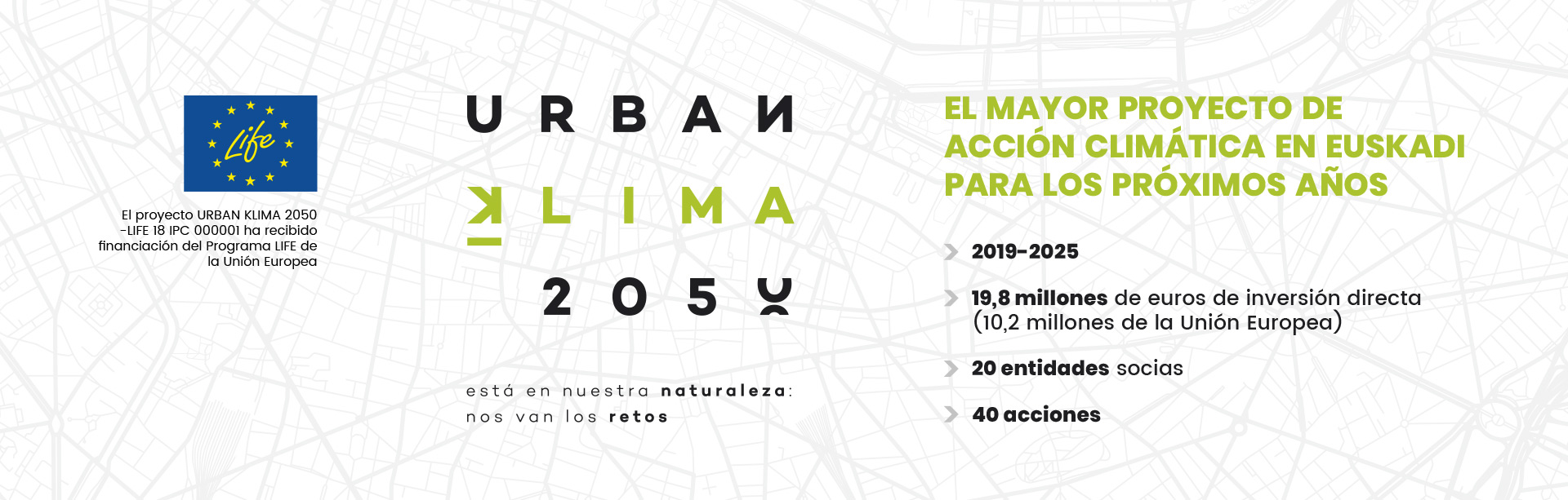 El mayor proyecto de acción climática en Euskadi para los próximos años