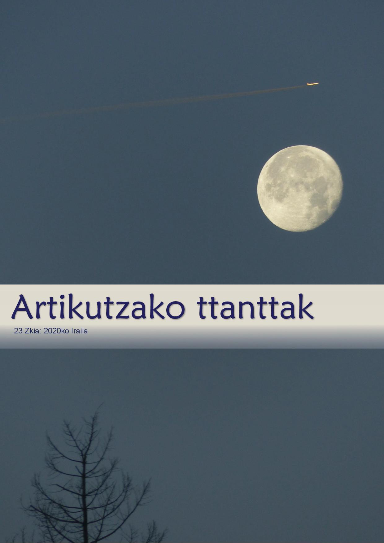 Portada Artikutzako ttanttak