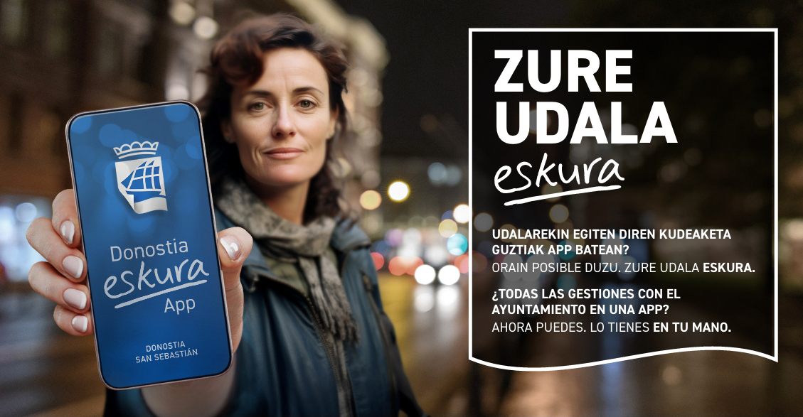 imagen campaña Donostia eskura