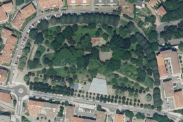 Cubierta parque Harria