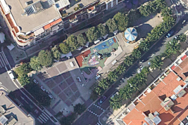 Cubierta plaza Zuberoa