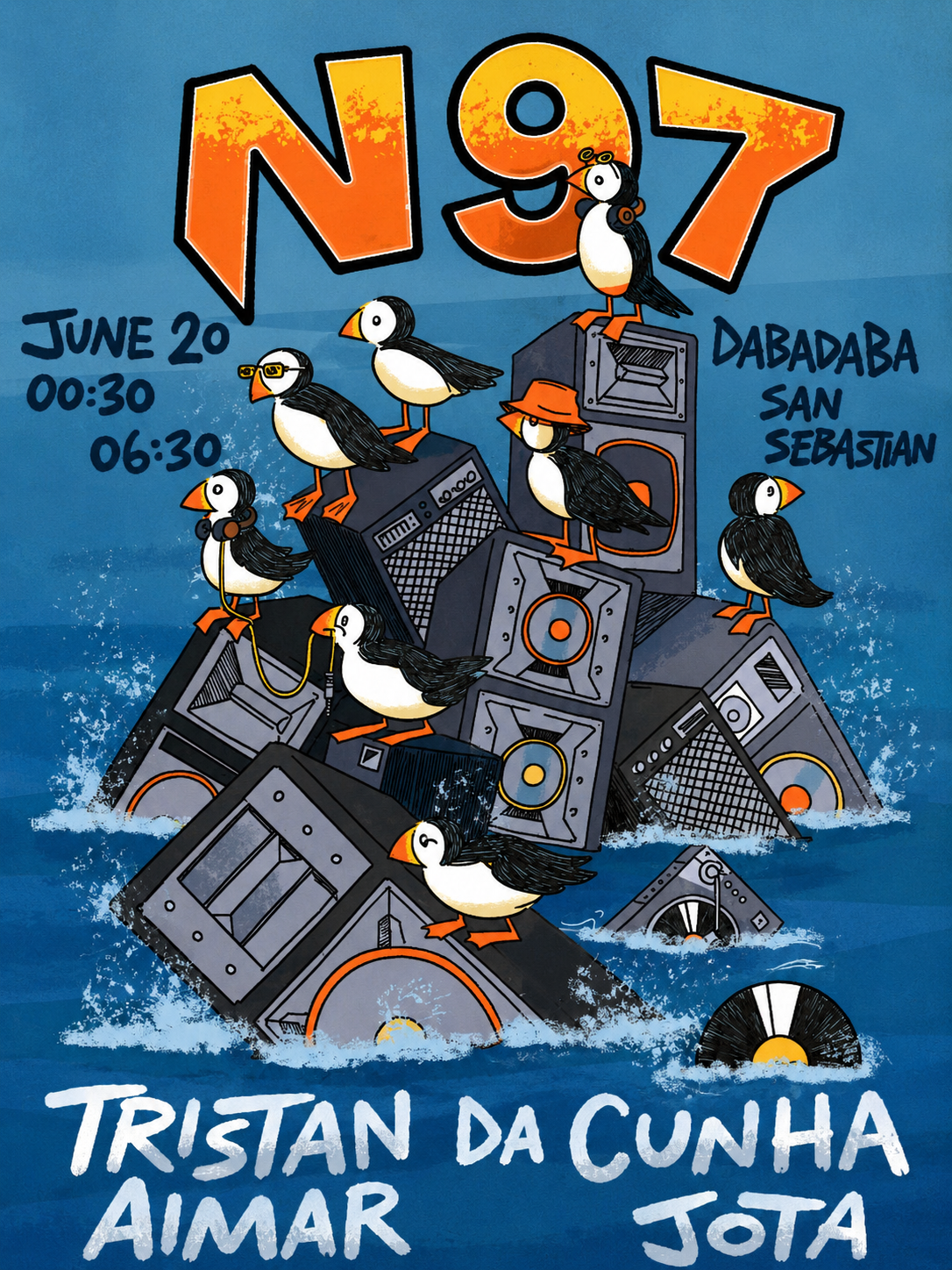 N97: Tristan da Cunha + Jota + Aimar