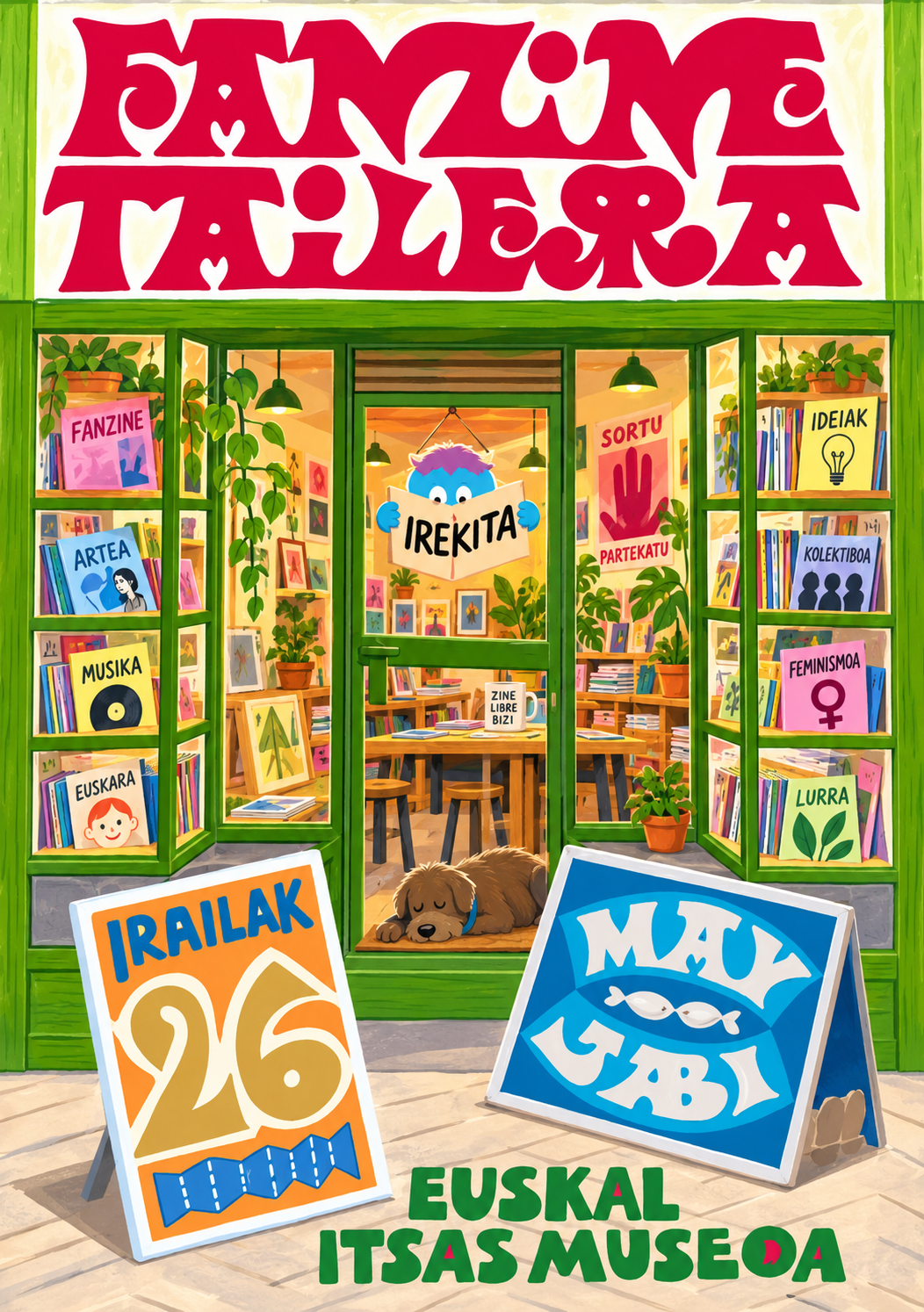 Tailerra: 'Hizkitik paperera, Euskal tipografiak ezagutzen'