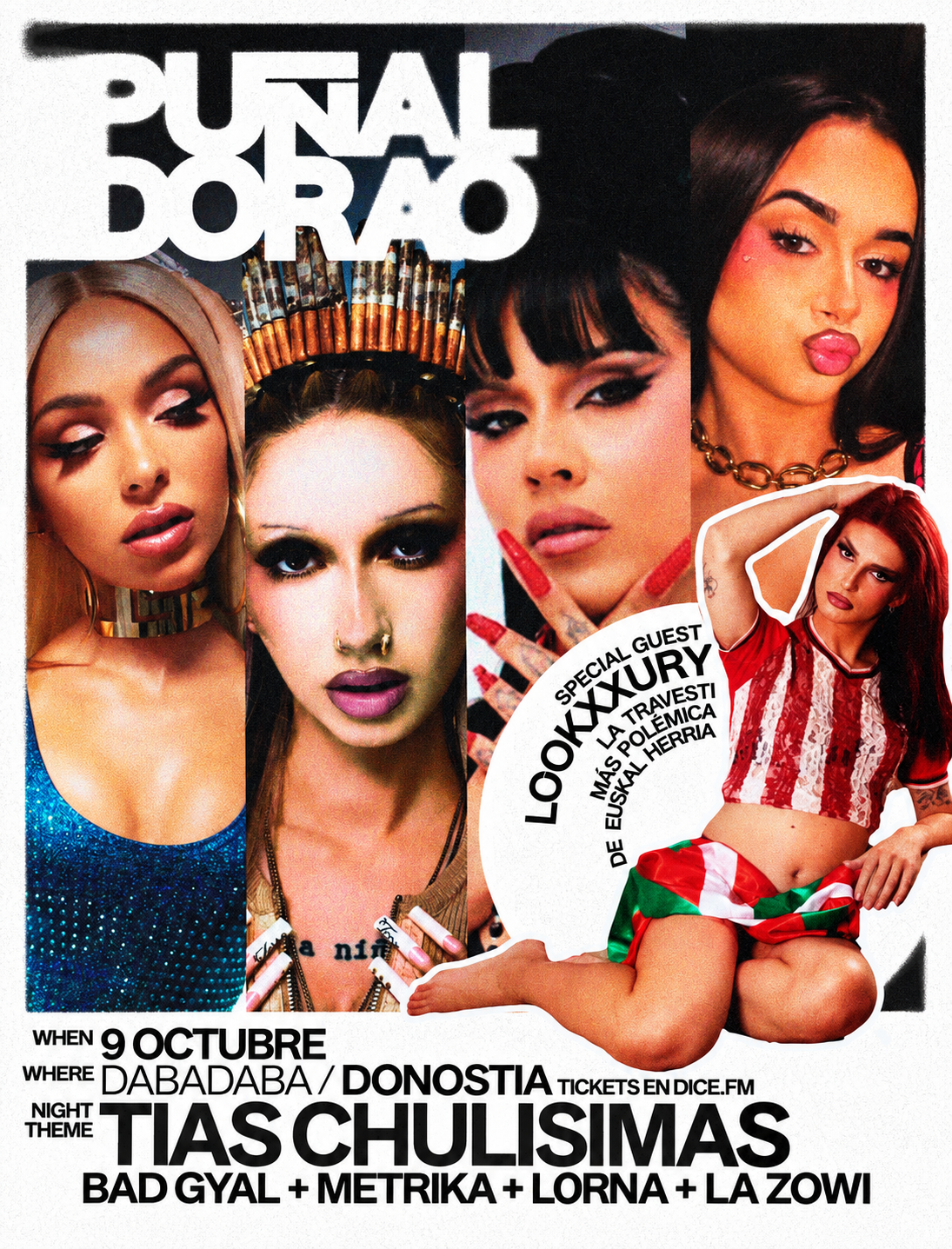 Puñal Dorao: Lookxxury + Alejandria + Cachorro