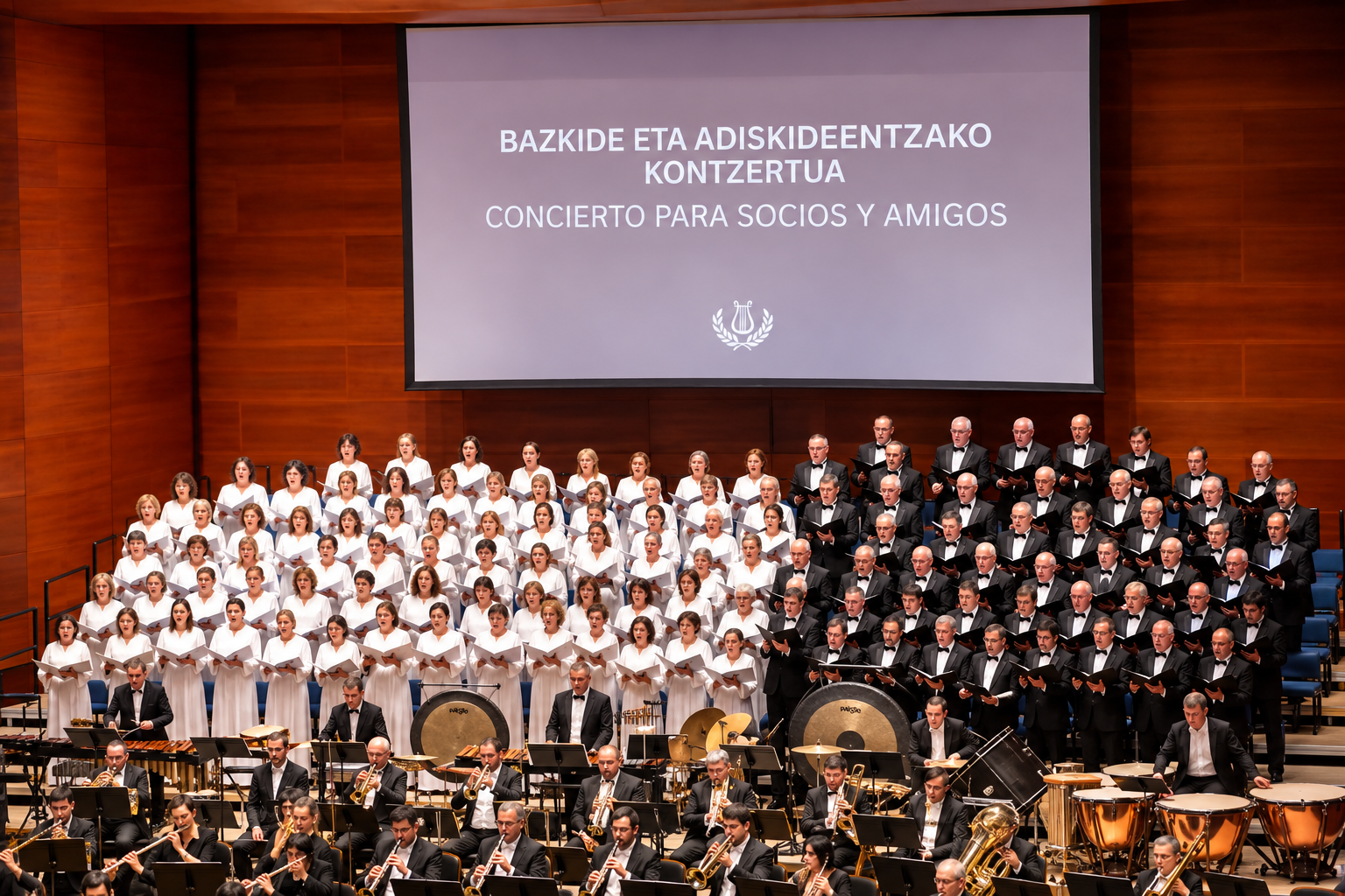 Donostiako Orfeoiaren adiskidentzako kontzertua