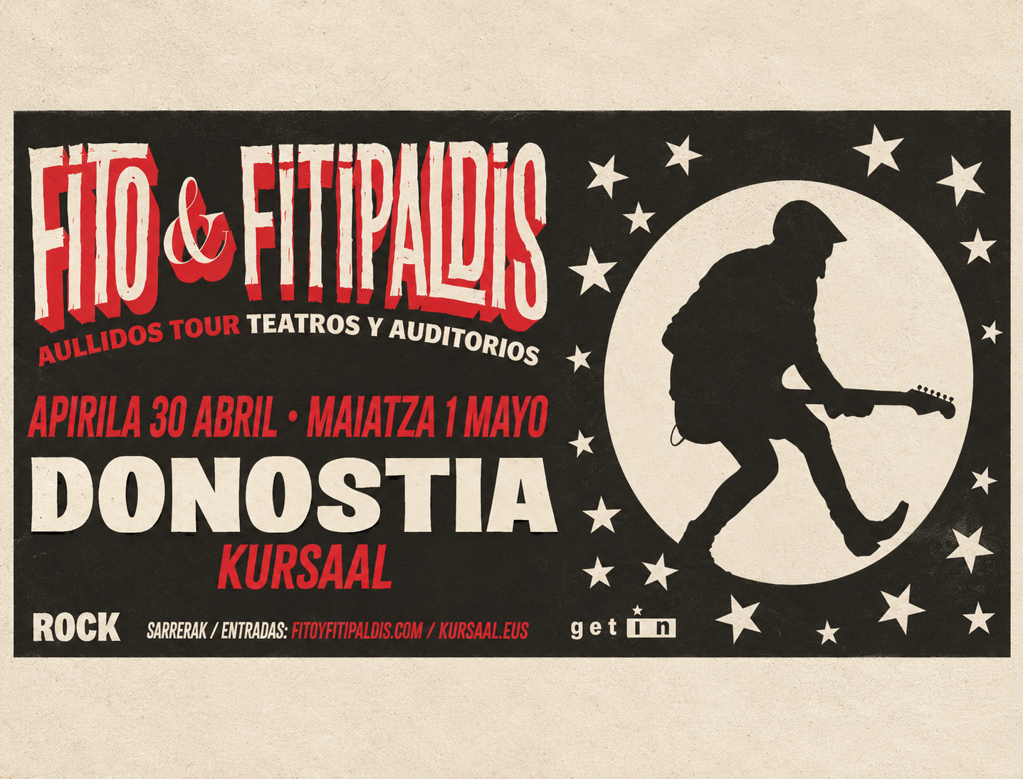 Fito & Fitipaldis 'Aullidos Tour. Teatros y Auditorios'