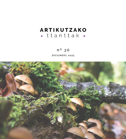Portada revista edicion 30 Artikutzako ttanttak