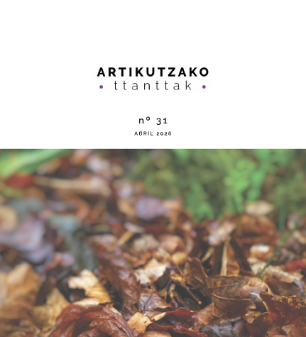 Portada revista edicion 31 Artikutzako ttanttak