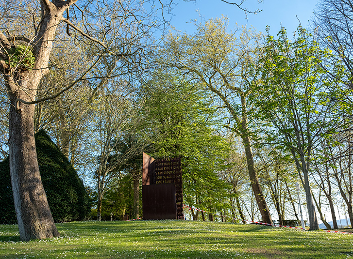 Escultura en el Parque de Aiete