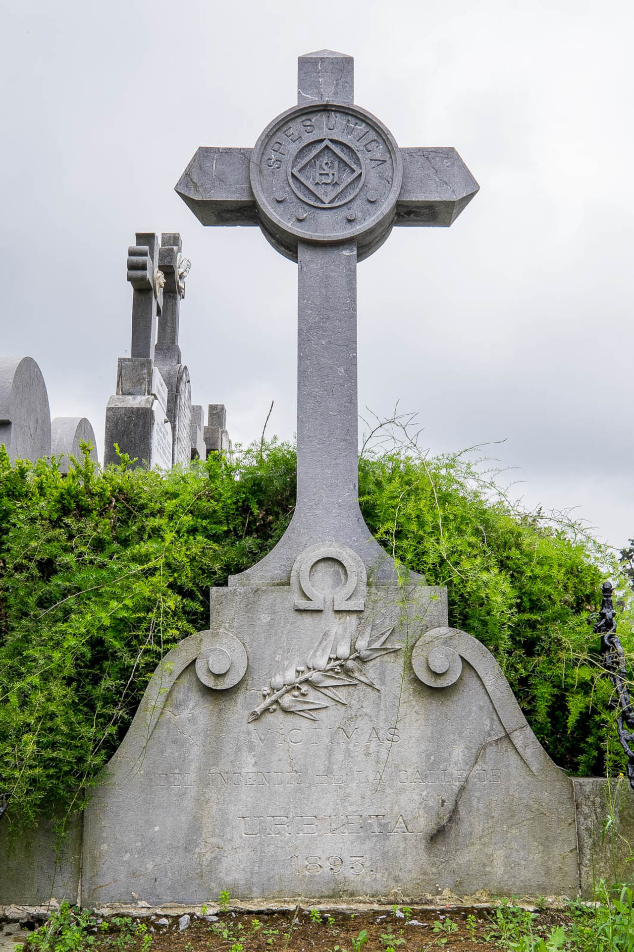 Urbieta kaleko sutearen monumentua - 1893