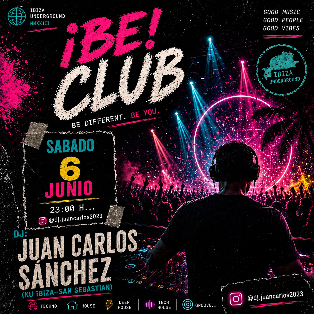 DJ Juan Carlos Sánchez 