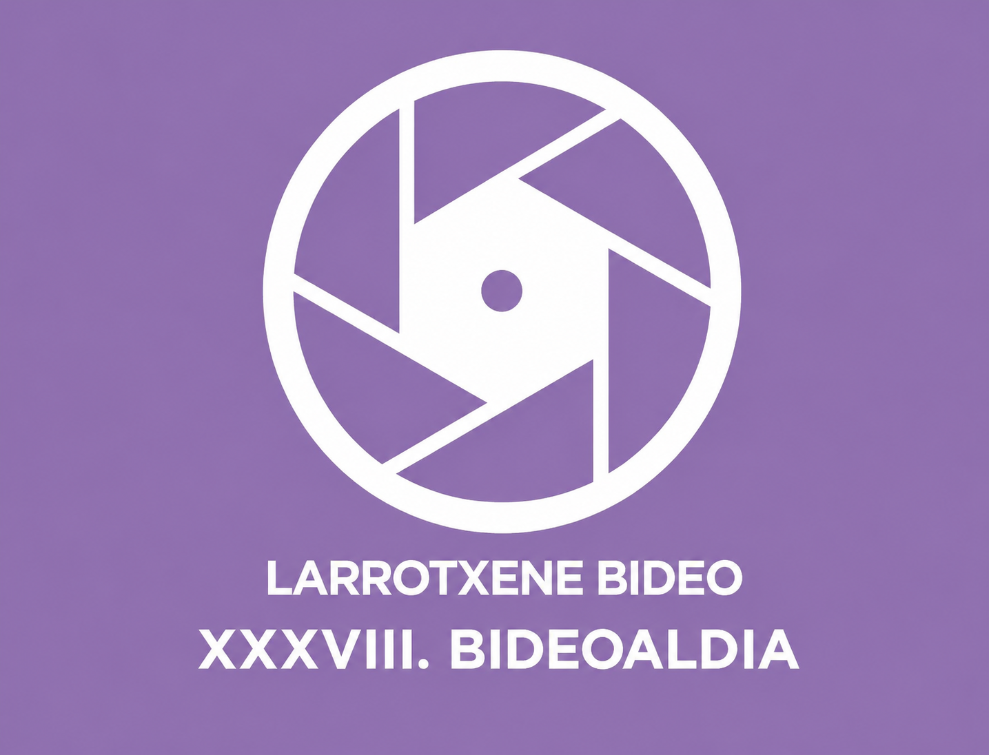 'XXXVIII. Bideoaldia' 