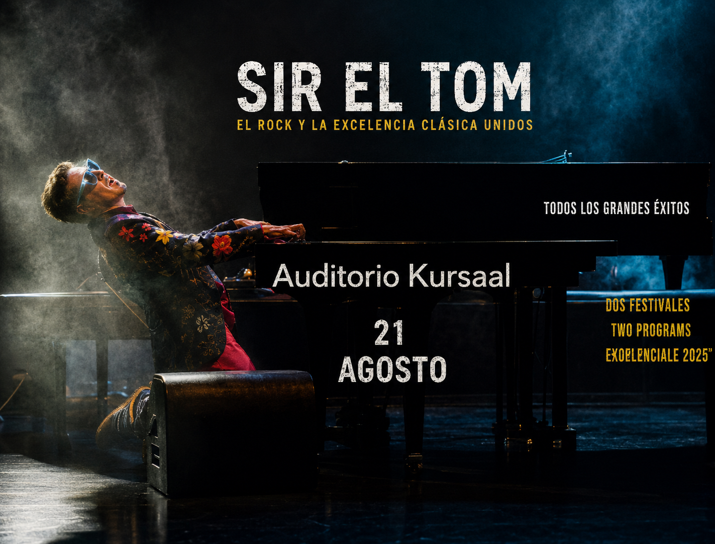 Sir el Tom 'El mejor Tributo a Elton John del Mundo' 