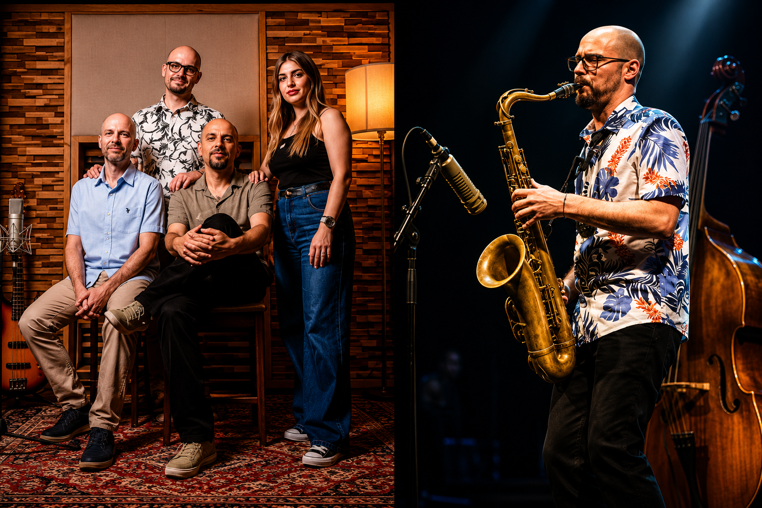 Jazzeñe: Víctor Antón Cuarteto: Nudos + Daniel Juárez Quartet: reflexividad 