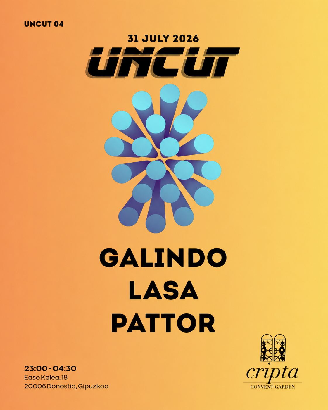 Uncut 04: Galindo + Lasa + Pattor 