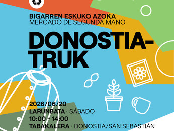 Donostiatruk 2026ko ekaineko kartela