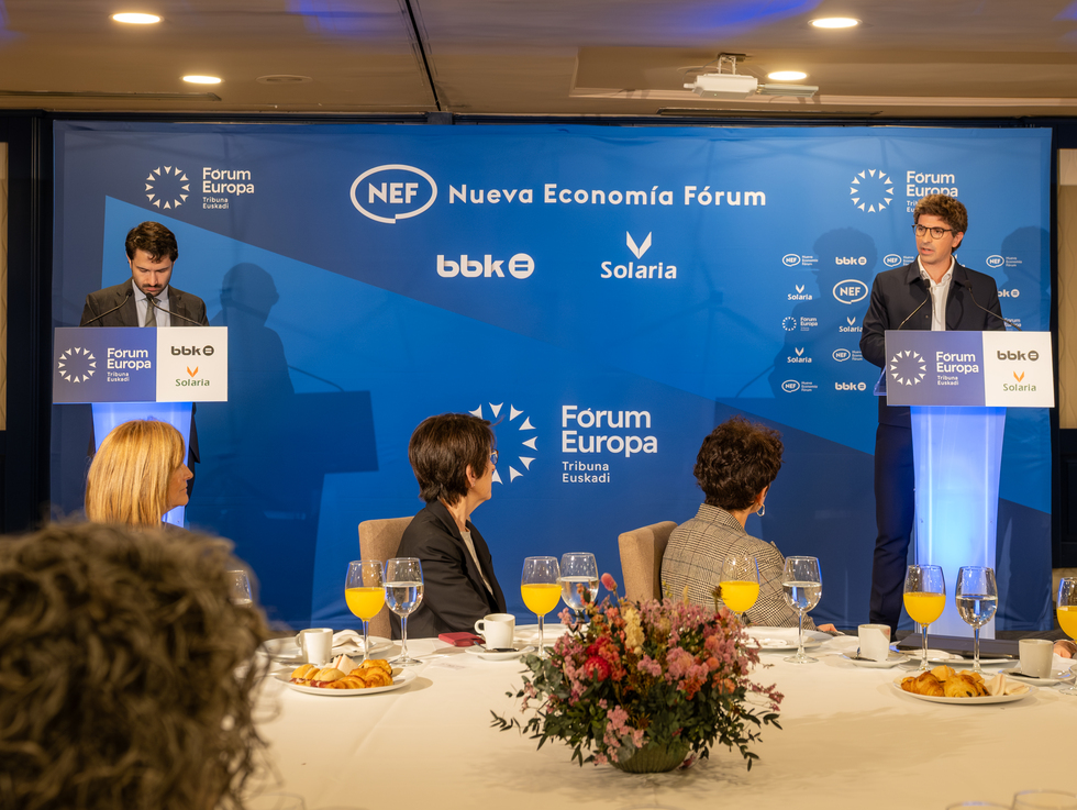 Jon Insausti alkatea Europa Forum