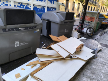 muebles en la calle