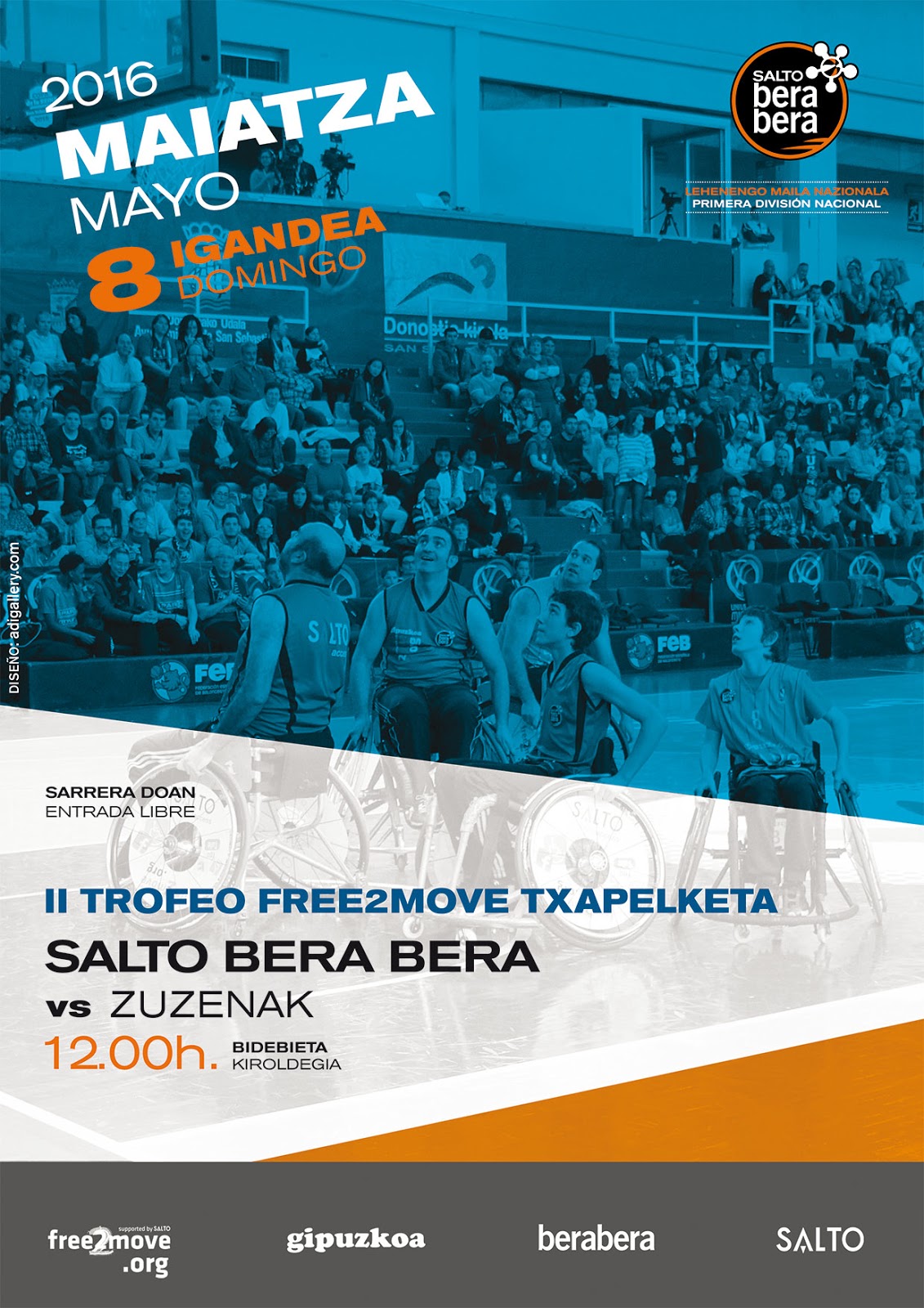 II Trofeo FREE2MOVE (baloncesto en silla)